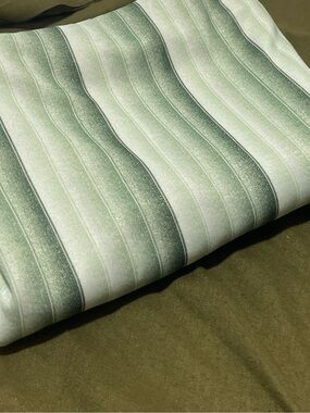 3/$10 Green Striped Gradient Fabric
